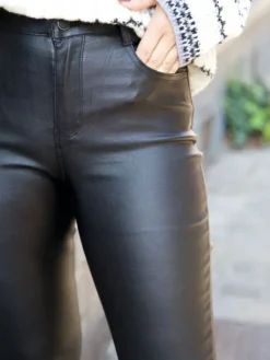 Fashion Pantalon Slim Aurore Noir Pantalons