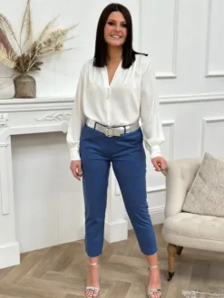 Best Sale Pantalon Sybille Bleu Jeans