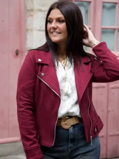 Discount Perfecto Coline Prune Vestes