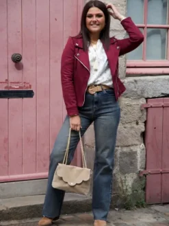 Discount Perfecto Coline Prune Vestes