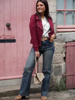 Discount Perfecto Coline Prune Vestes