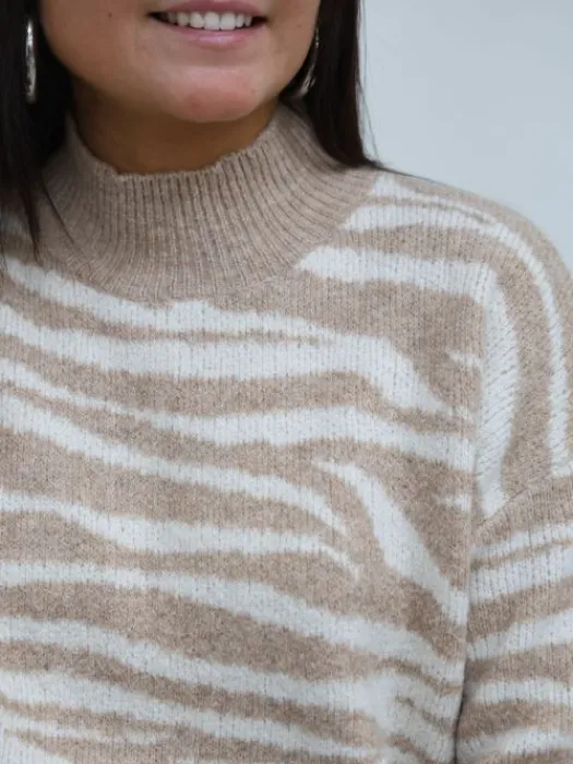 Store Pull Angie Camel Pulls Et Gilets