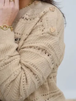 Best Pull Bettina Taupe Pulls Et Gilets