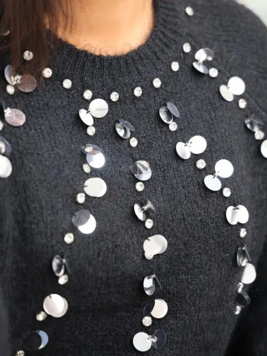 Store Pull Deva Noir Pulls Et Gilets
