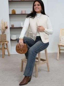 Fashion Pull Elsa Ecru Pulls Et Gilets