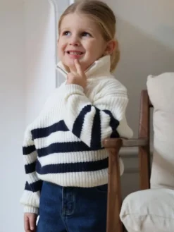 Discount Pull Esmée Blanc Collection Mère Fille