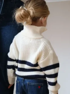 Discount Pull Esmée Blanc Collection Mère Fille