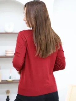 Hot Pull Estelle Bordeaux Pulls Et Gilets