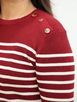 Sale Pull Iris Bordeaux Pulls Et Gilets