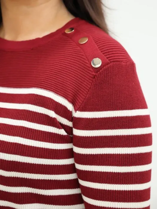 Sale Pull Iris Bordeaux Pulls Et Gilets