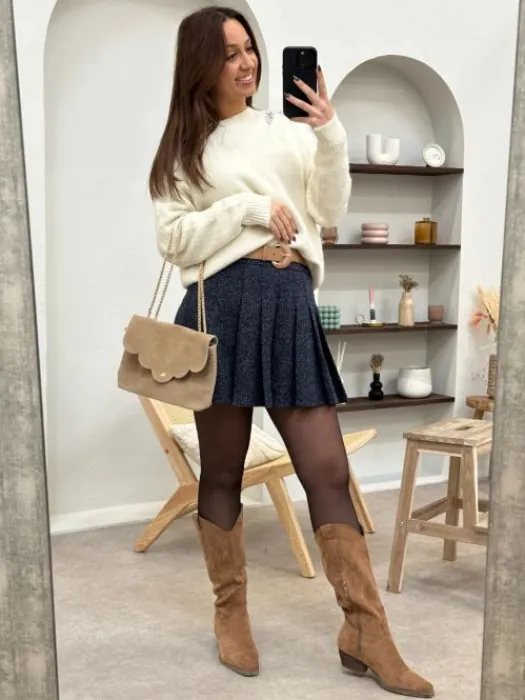 Best Sale Pull Madelaine Beige Pulls Et Gilets