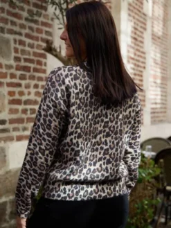 New Pull Nellie Léopard Pulls Et Gilets