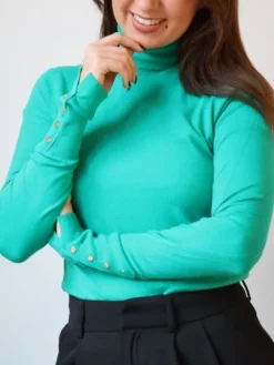 Store Pull Tainara Vert brésil Pulls Et Gilets