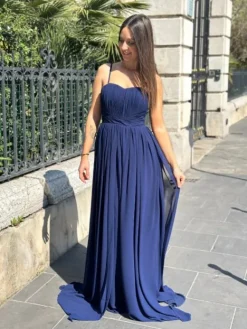 Shop Robe Capucine Marine Collection Cérémonie