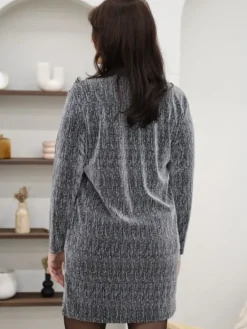 Cheap Robe courte April Argent Robes