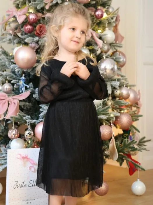 Fashion Robe courte Cécile Noir Collection Mère Fille