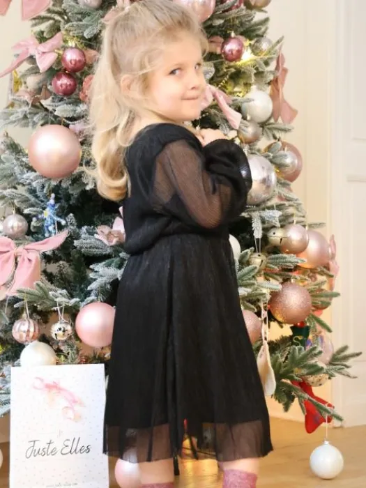 Fashion Robe courte Cécile Noir Collection Mère Fille