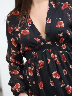 Flash Sale Robe courte Pia Noir Robes