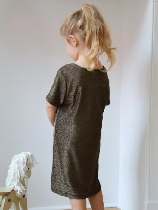 New Robe Isalys Doré Collection Mère Fille