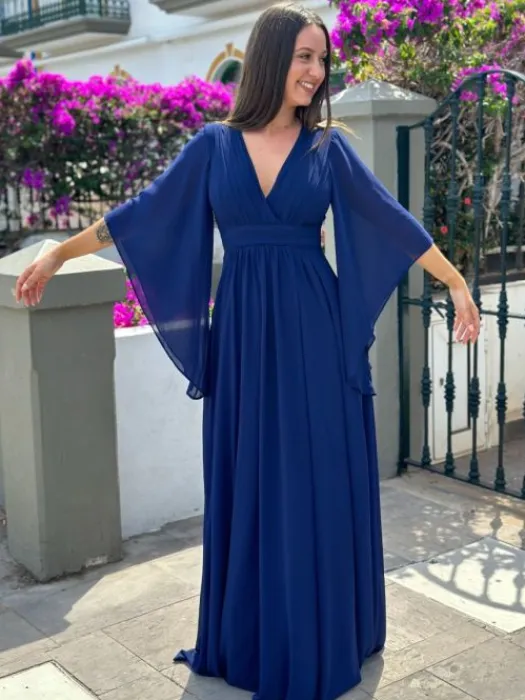 Outlet Robe Lise Marine Collection Cérémonie