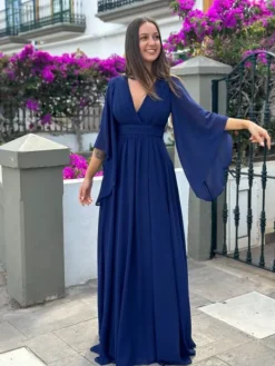 Outlet Robe Lise Marine Collection Cérémonie