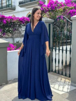 Outlet Robe Lise Marine Collection Cérémonie