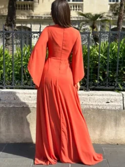 Fashion Robe Lise Terracotta Collection Cérémonie