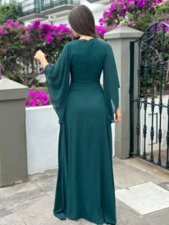 Sale Robe Lise Vert foncé Collection Cérémonie