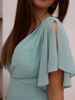 Online Robe longue Anika Vert sauge Collection Cérémonie