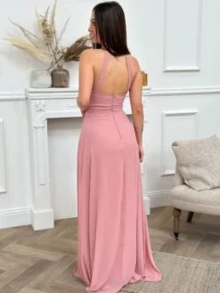 Online Robe longue Dianne Vieux Rose Collection Cérémonie