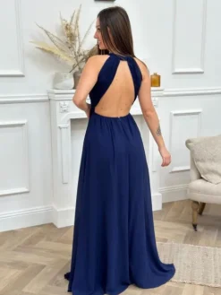 Cheap Robe longue Garance Marine Collection Cérémonie