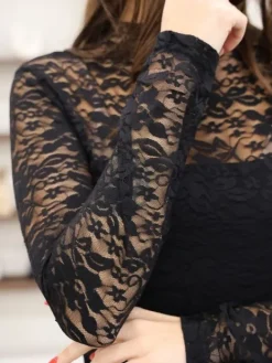Clearance Robe longue Jannelle Noir Robes