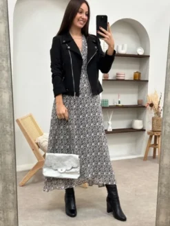 Best Sale Robe longue Valentine Noir Robes