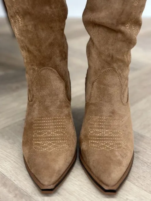 Cheap Santiags Camila Camel Chaussures