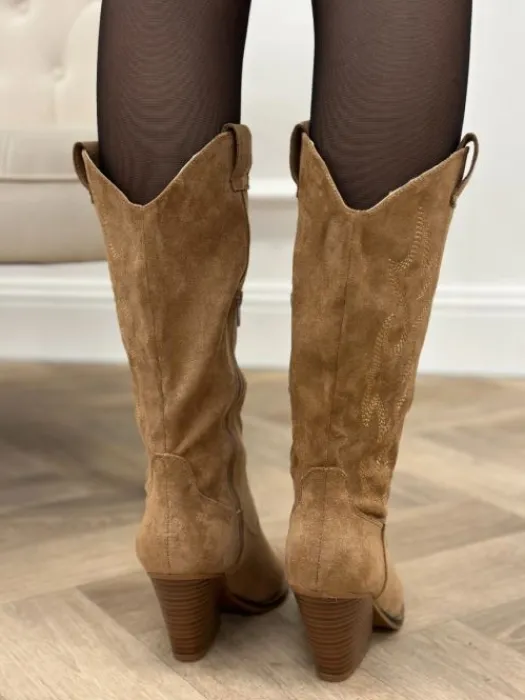 Cheap Santiags Camila Camel Chaussures