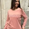 Best Sale Sweat Mathilde Rose Pulls Et Gilets