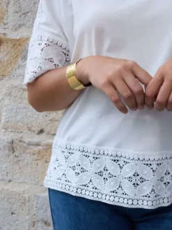 Sale Tee shirt Aminata Blanc Tops & Teeshirts