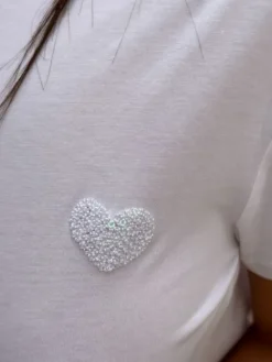 Sale Tee shirt Diana Blanc Tops & Teeshirts