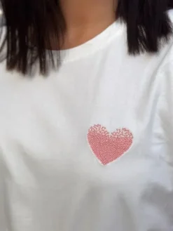 Cheap Tee shirt Reina Blanc/Rose Tops & Teeshirts