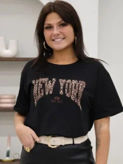 Cheap Teeshirt Melodie Noir Tops & Teeshirts