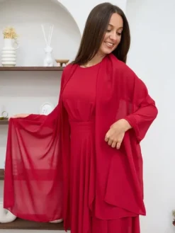 Fashion Étole Julie Cerise Collection Cérémonie
