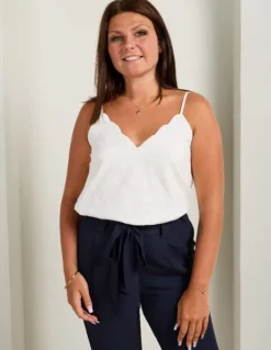 Clearance Top Claire Blanc Tops & Teeshirts