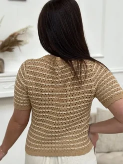 Best Sale Top Valentina Camel Tops & Teeshirts