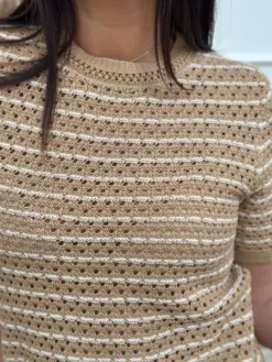 Best Sale Top Valentina Camel Tops & Teeshirts