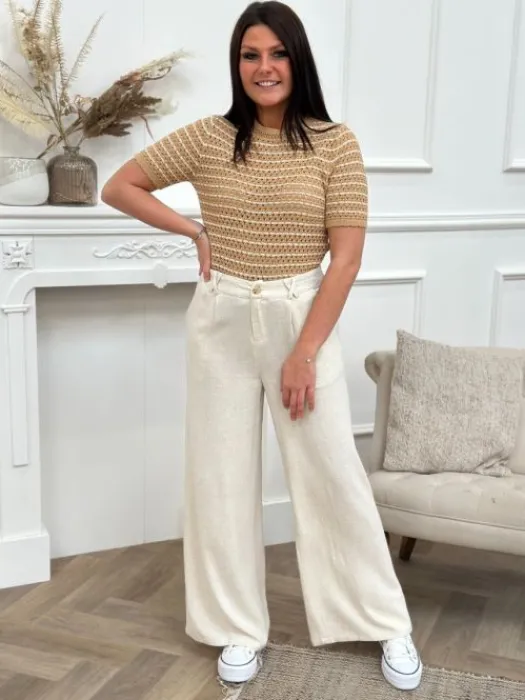 Best Sale Top Valentina Camel Tops & Teeshirts