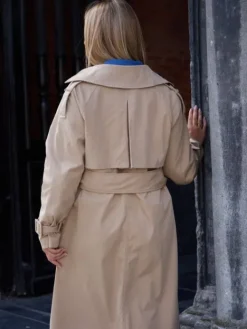 Outlet Trench Elise Taupe Vestes