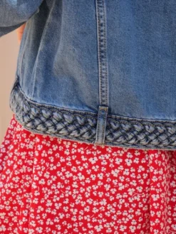 New Veste Amandine Bleu Jeans Vestes