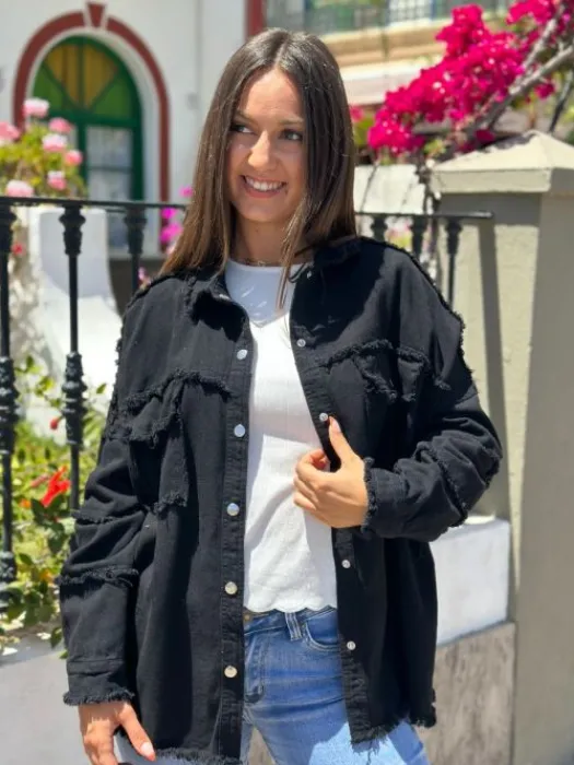 Hot Veste Célia Noire Vestes