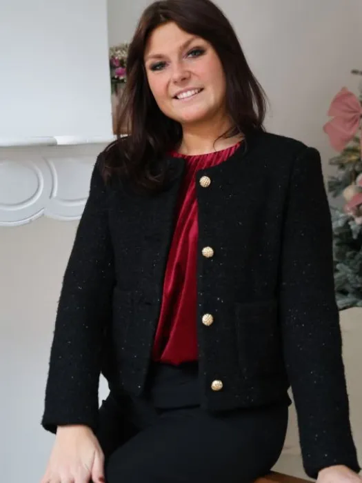 Store Veste courte Zina Noir Vestes