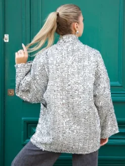 Clearance Veste Elise Argenté Vestes
